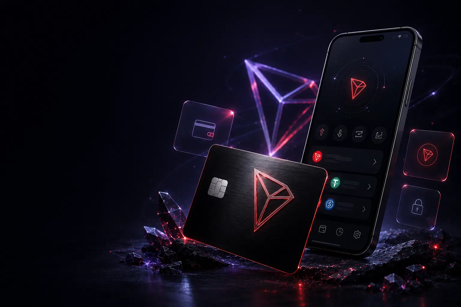Tronova Card hero visual